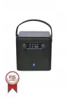 Bts-1688 Yeşil Mikrofonlu Karaoke Bluetooth Hoparlör