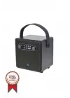 Bts-1688 Yeşil Mikrofonlu Karaoke Bluetooth Hoparlör