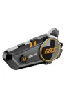 C50 Motosiklet Intercom Kask Kulaklık 1000 Mah Rgb Işıklı Bluetooth Kulaklık Ip67