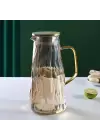 Çelik Kapaklı Cam Sürahi 1800 ml