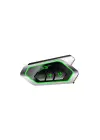D60 Motor Kask Kulaklık Rgb Modlu Motosiklet Kulaklık Su Geçirmez 5.3 Bluetooth Intercom