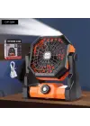 Dempower Mini Kare Ledli Fan