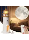Deniz Feneri Projektör Gece Lambası