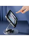 Dönebilir ve Katlanabilir Masaüstü Metal Telefon Tutucu