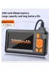 Ekranlı 3 Kameralı 10 Mt Hafıza Kart Destekli Sert Kablo Yılan Endoskop Kamera 8 Mm 4.3 Inc