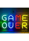 GAME OVER Tasarımlı Neon Led