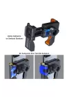 Gidon Bağlantılı Bisiklet Motosiklet İçin Esnek Abs 4-7.8″ İnç Telefon Tutucu 360° Dönebilen Tasarım