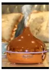 Hava Nemlendirici Parlak Gold Aromatik Oda Kokusu 550 Ml Kahve Aroma Difüzörü Buhar Nemlendırıcı