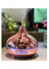 Hava Nemlendirici Parlak Gold Aromatik Oda Kokusu 550 Ml Kahve Aroma Difüzörü Buhar Nemlendırıcı