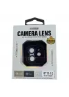 İphone 11 / 12 / 12 Mini Uyumlu Safir Kamera Koruyucu Lens Mavi Renk
