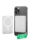 Iphone Uyumlu 5000 Mah Wireless Magsafe Batarya-kablosuz Şarj Powerbank