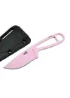 İzula Esee 51455pnk Pembe Kamp Bıçağı 16 Cm - Komple Metal, Plastik Kılıflı