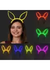 Karanlıkta Yanan Fosforlu Glow Taç 6 Renk 6 Adet