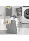 Katlanabilir Asılabilir Kirli Çamaşır Sepeti