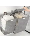 Katlanabilir Asılabilir Kirli Çamaşır Sepeti