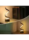 Kıvrımlı Spiral Gece Lambası