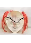 Kızıl Saçlı Joker Palyaço Maskesi
