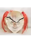 Kızıl Saçlı Joker Palyaço Maskesi