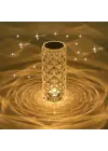 Kristal LED Kumandalı Ve Dokunmatik Masa Lambası