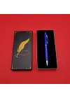 Kutulu Mavi Touchpen Tükenmez Kalem