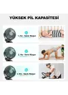 Masaüstü Şarjlı Klipsli Portatif Fan