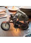 Metal Motosiklet Saat