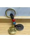 Metal Şans Ve Bereket Kedisi Anahtarlık Model 4