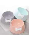 Mikopet Şık Desenli Fiyonklu Mama Kabı