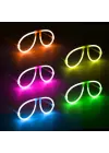 Neon Glow Fosfor Gözlük – Festival  Parti (1239li Set)