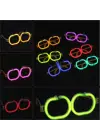Neon Stick Elma Gözlük Seti 12 Adet