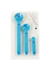 Ölçme Kaşıklı Poşet Klipsi 3lü Paket