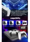 P4 Plus Bluetooth Titreşimli Ps4/ps5 Uyumlu Pc Telefon Joystick Kablosuz Oyun Kolu