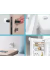 Şeffaf Silikon Mobilya ve Kapı Durdurucu Darbe Pedi 4lü Set