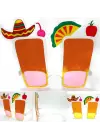Sombrero Hawaii Fiesta Meyve Figürlü Gözlük