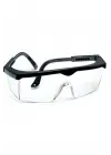 Tam Korumalı Şeffaf Ayarlı Çapak Laboratuvar Gözlüğü
