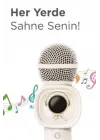 Taşınabilir Rgb Işılı Sevimli Figürlü Mikrofonlu Karaoke Bluetooth Hoparlör Krem