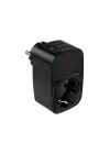 Tekli Yüksek Voltaj Korumalı Duvar Prizi 2x Type-c 1x Usb Çıkışlı Priz Grup Priz Çoğaltıcı Siyah