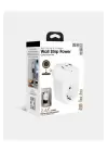 Tekli Yüksek Voltaj Korumalı Duvar Prizi 2x Type-c 1x Usb Çıkışlı Priz Grup Priz Çoğaltıcı Siyah