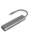 Type-c To Hdtv Multifunction Adapter 8 Port Kablo