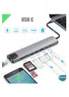 Type-c To Hdtv Multifunction Adapter 8 Port Kablo