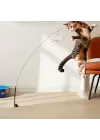 Vantuzlu Tüylü Zilli Kedi Oyun Oltası