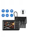 Vtn-008 Ekranlı Çift Kameralı 10 Mt Sert Kablo Yılan Endoskop Kamera 8 Mm 4.3 Inc