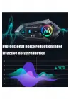 Y12  Motor Kask Kulaklık Rgb Modlu Radyolu Motosiklet Kulaklık 5.3 Bluetooth Intercom