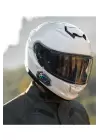 Y12  Motor Kask Kulaklık Rgb Modlu Radyolu Motosiklet Kulaklık 5.3 Bluetooth Intercom