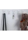 Yapışkanlı 5 Kancalı Askı