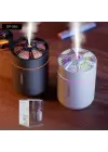 Yuvarlak Petek Tasarımlı Rgb Buhar Makinesi