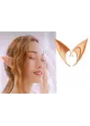 Yumuşak Malzemeden İmal Lateks Elf Kulağı 1 Çift 10x5 Cm