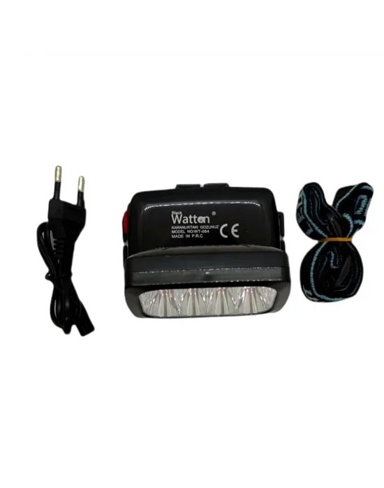 12 Ledli Güçlü Şarjlı Kafa Lambası  -064