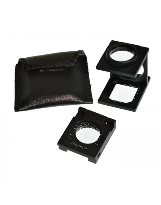 1cm Full Çelikkaplı Full Çelik Kaplı Katlamalı Büyüteç Th9008a