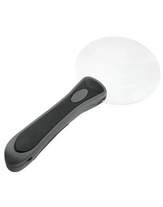 2 Led Işıklı 2.5x90mm Okuma Büyüteç